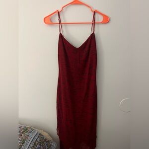 City Triangles size M dress red and black with sparkle